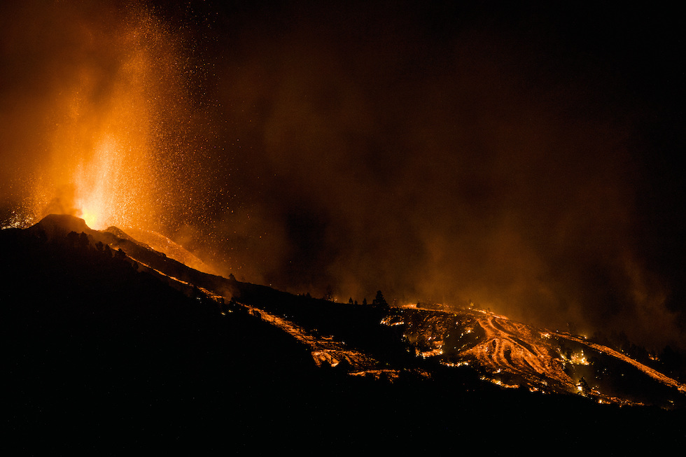 APTOPIX Spain Volcano