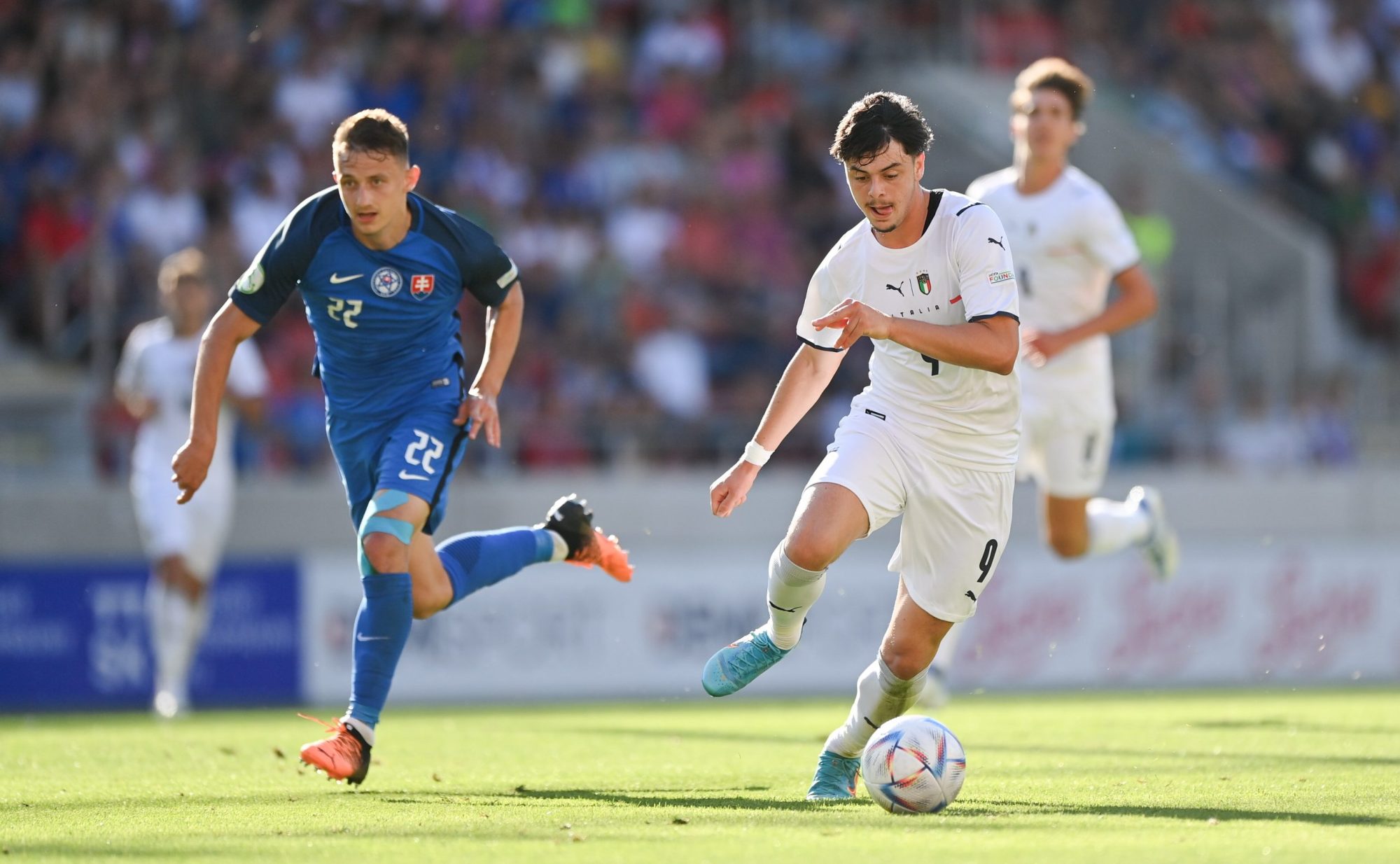 Slovakia v Italy - UEFA European Under-19 Championship 2022 Group A
